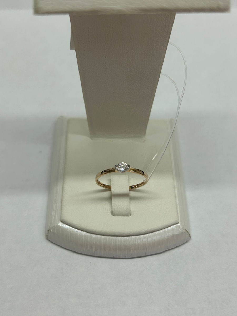 51-110-00840-1 КОЛЬЦО С КАМНЕМ (Au 585)