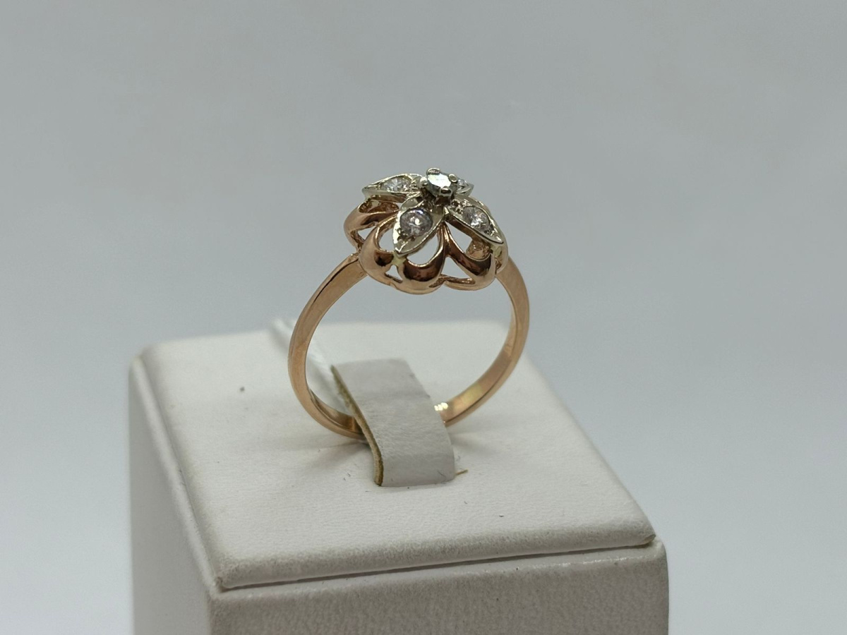 КОЛЬЦО БРИЛЛИАНТ Au 585