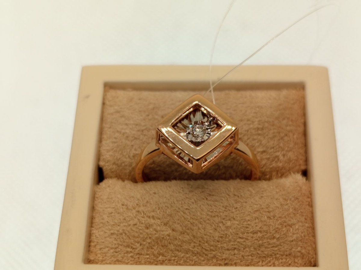 КОЛЬЦО БРИЛЛИАНТ (Au 585)