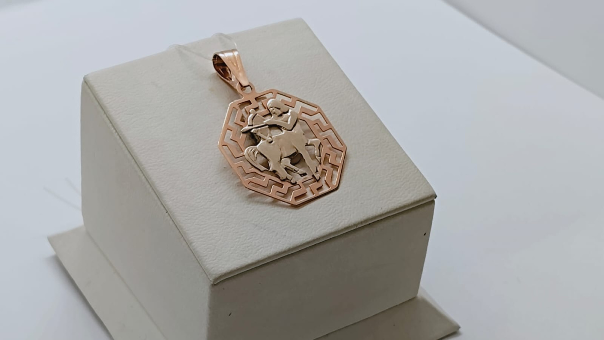 ПОДВЕСКА ЗНАК ЗОДИАКА без камня (Au 585)