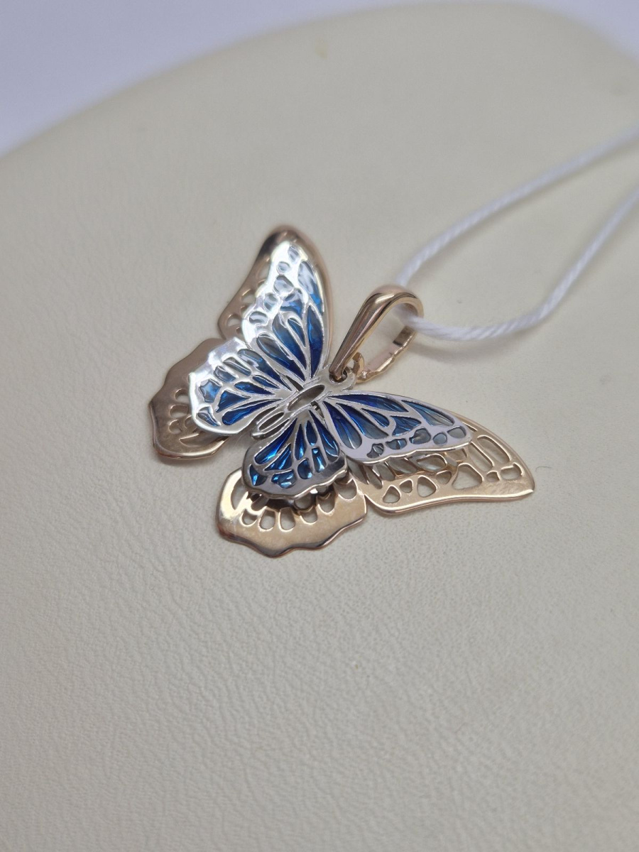 ПОДКМИ585 ПОДВЕСКА С КАМНЯМИ (Au 585)