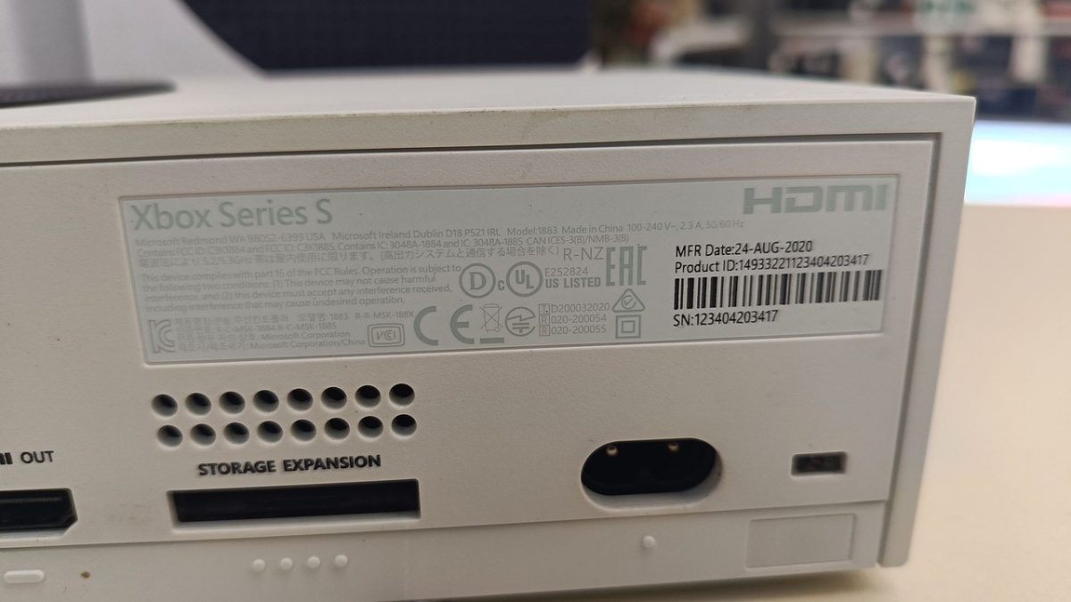 Игровая приставка Xbox Series S 512Gb SSD