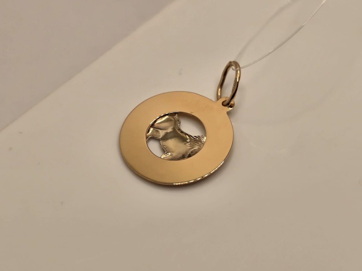 ПОДВЕСКА ЗНАК ЗОДИАКА ЛЕВ (Au 585)