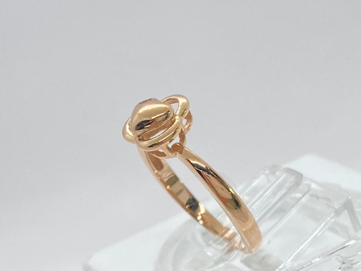 018734 КОЛЬЦО С КАМНЕМ (Au 585)