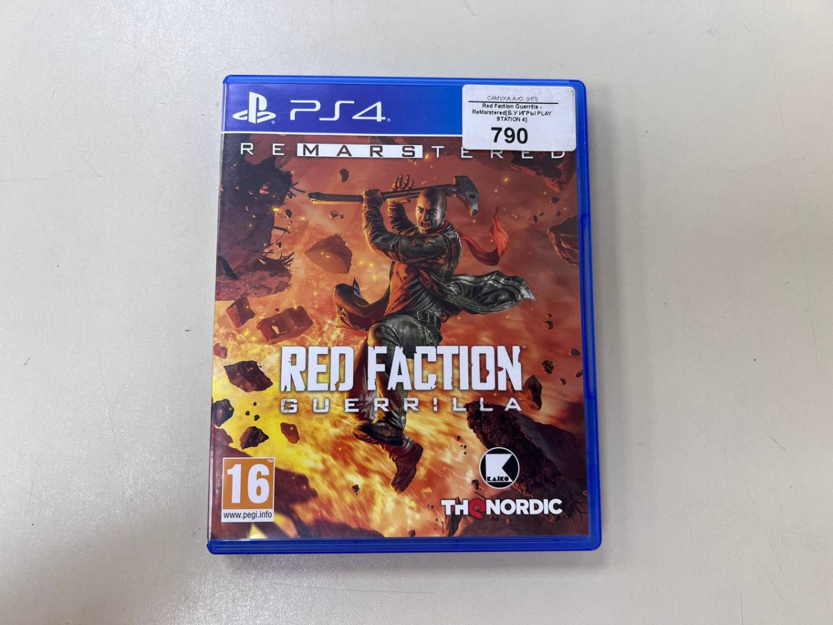 Игра Playstation 4 Red Faction Guerrilla