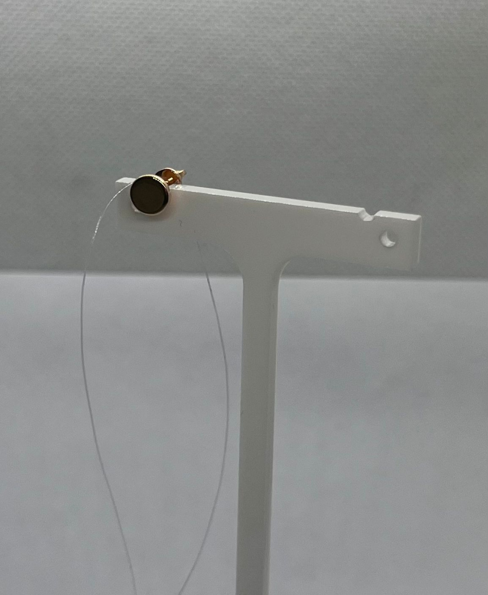 СЕРЬГИ ПУСЕТА без камня (Au 585)