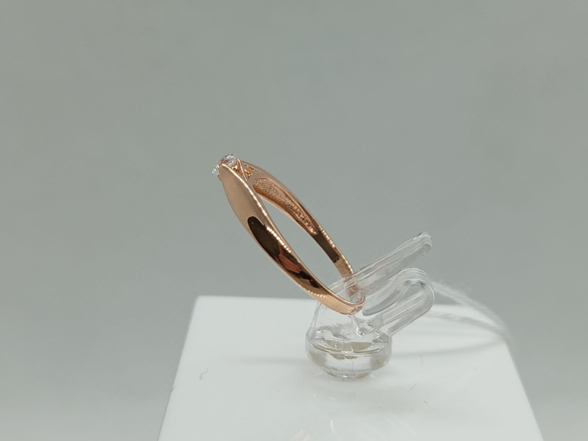 КОЛКМ585 КОЛЬЦО С КАМНЕМ (Au 585)