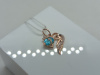 ПОДКМИ585 ПОДВЕСКА С КАМНЯМИ (Au 585)