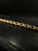 БРАСЛЕТ ПУСТОТЕЛЫЙ Бисмарк Au 585