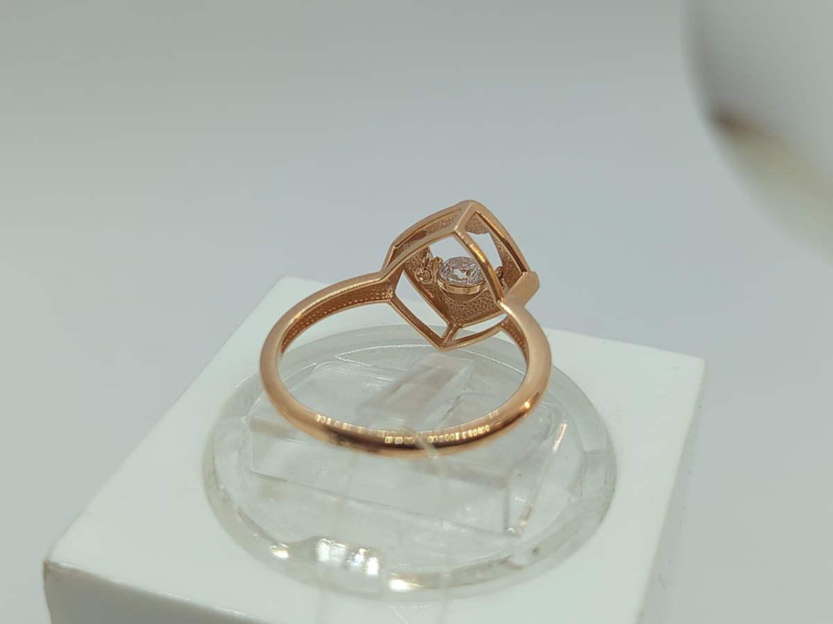 КОЛЬЦО С КАМНЕМ (Au 585)