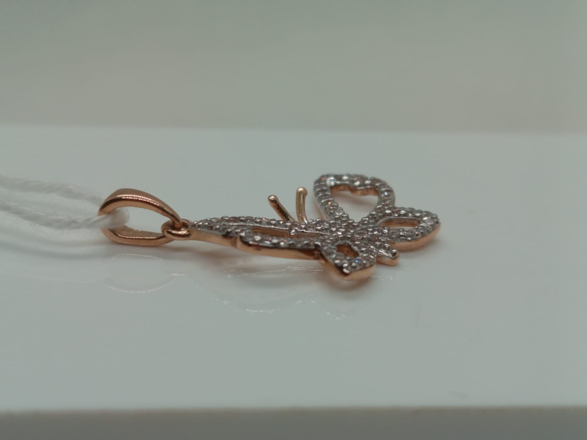 ПОДКМИ585 ПОДВЕСКА С КАМНЯМИ (Au 585)