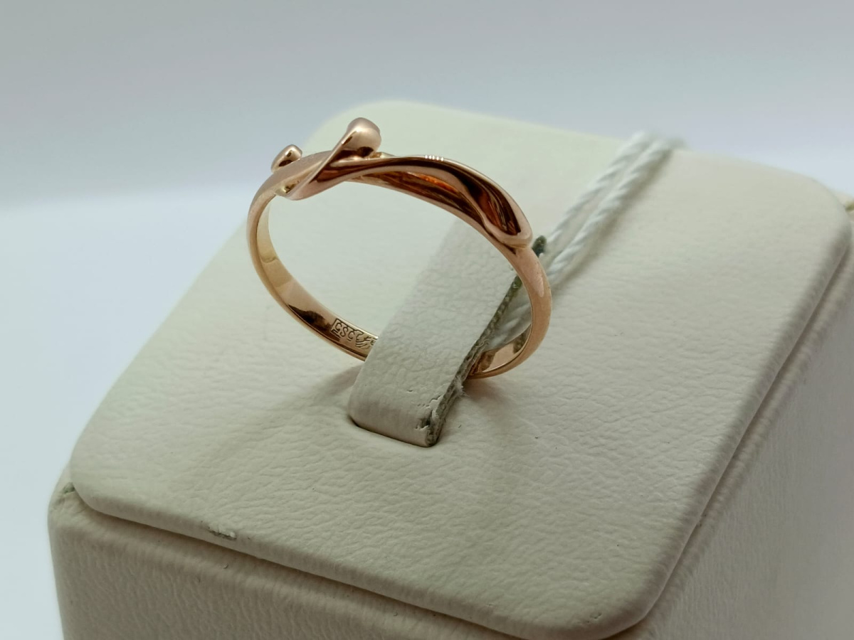 КОЛБКМ585 КОЛЬЦО БЕЗ КАМНЯ (Au 585)