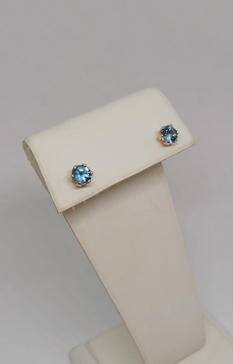 СПУС585 СЕРЬГИ ПУСЕТЫ (Au 585)