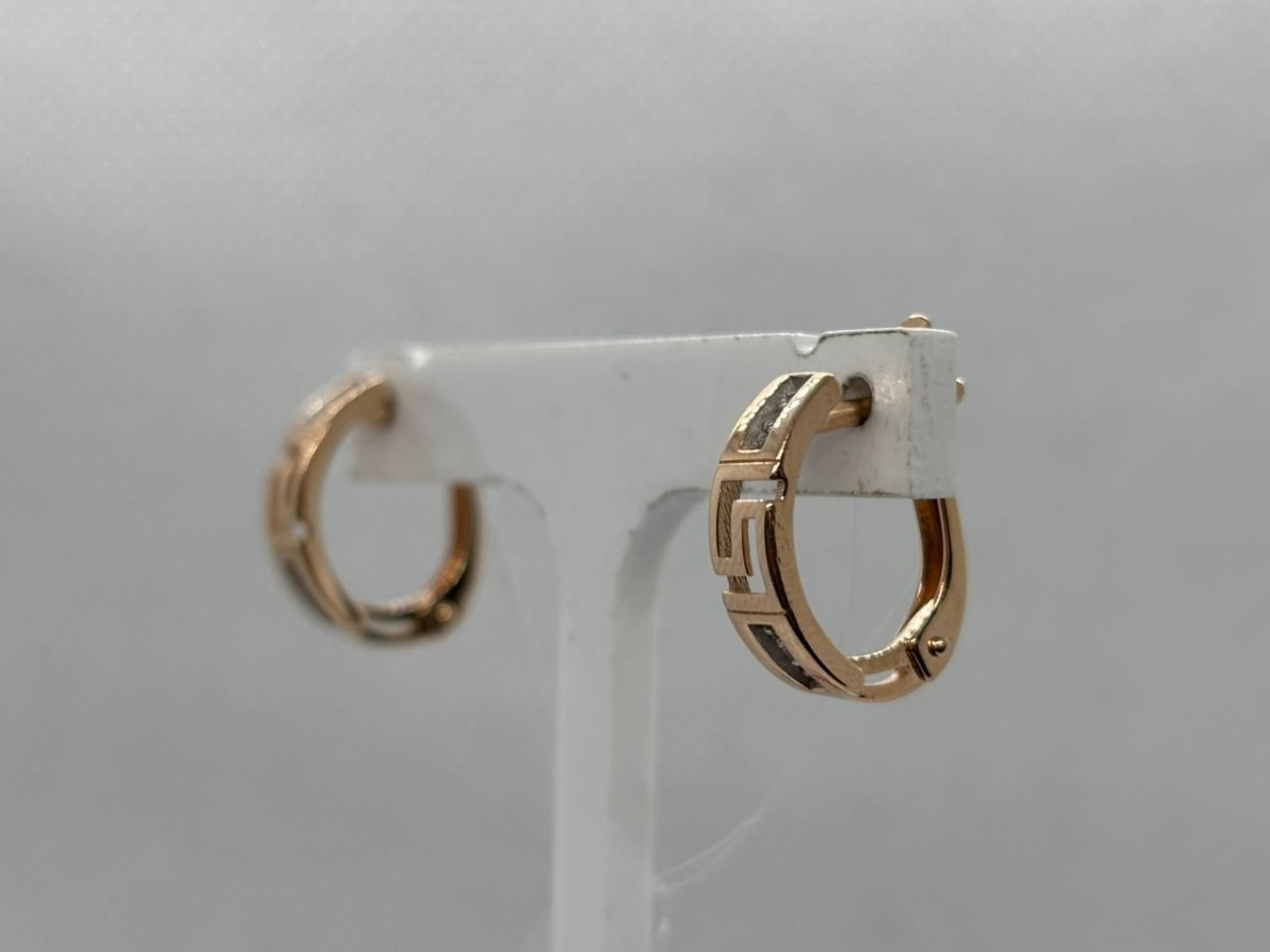 СЕРЬГИ С КАМНЯМИ (Au 585)