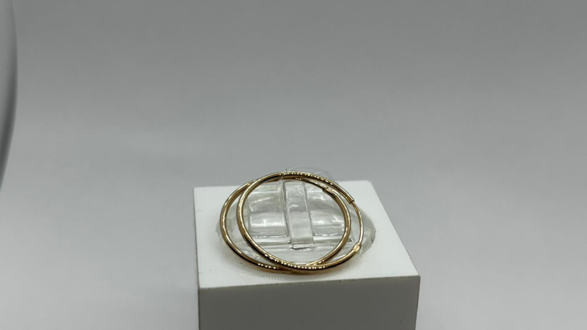 СЕРЬГИ КОНГО без камня (Au 585)