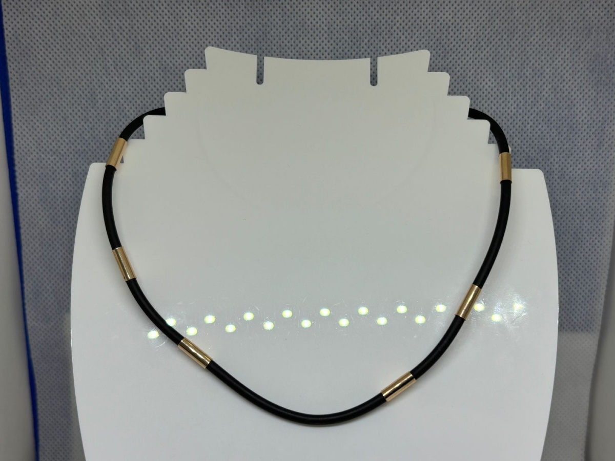 КОЛЬЕ КАУЧУК (Au 585)