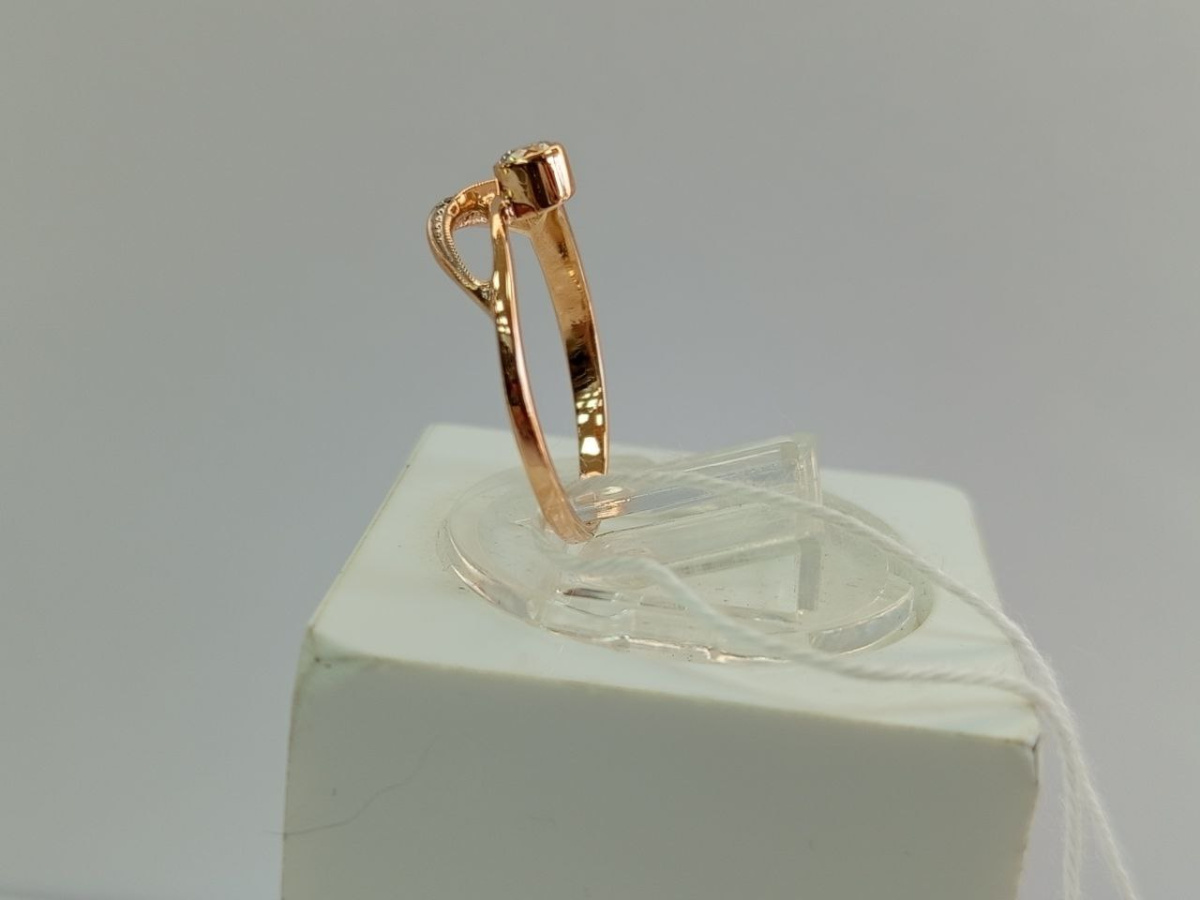 КОЛКМИ585 КОЛЬЦО С КАМНЯМИ (Au 585)