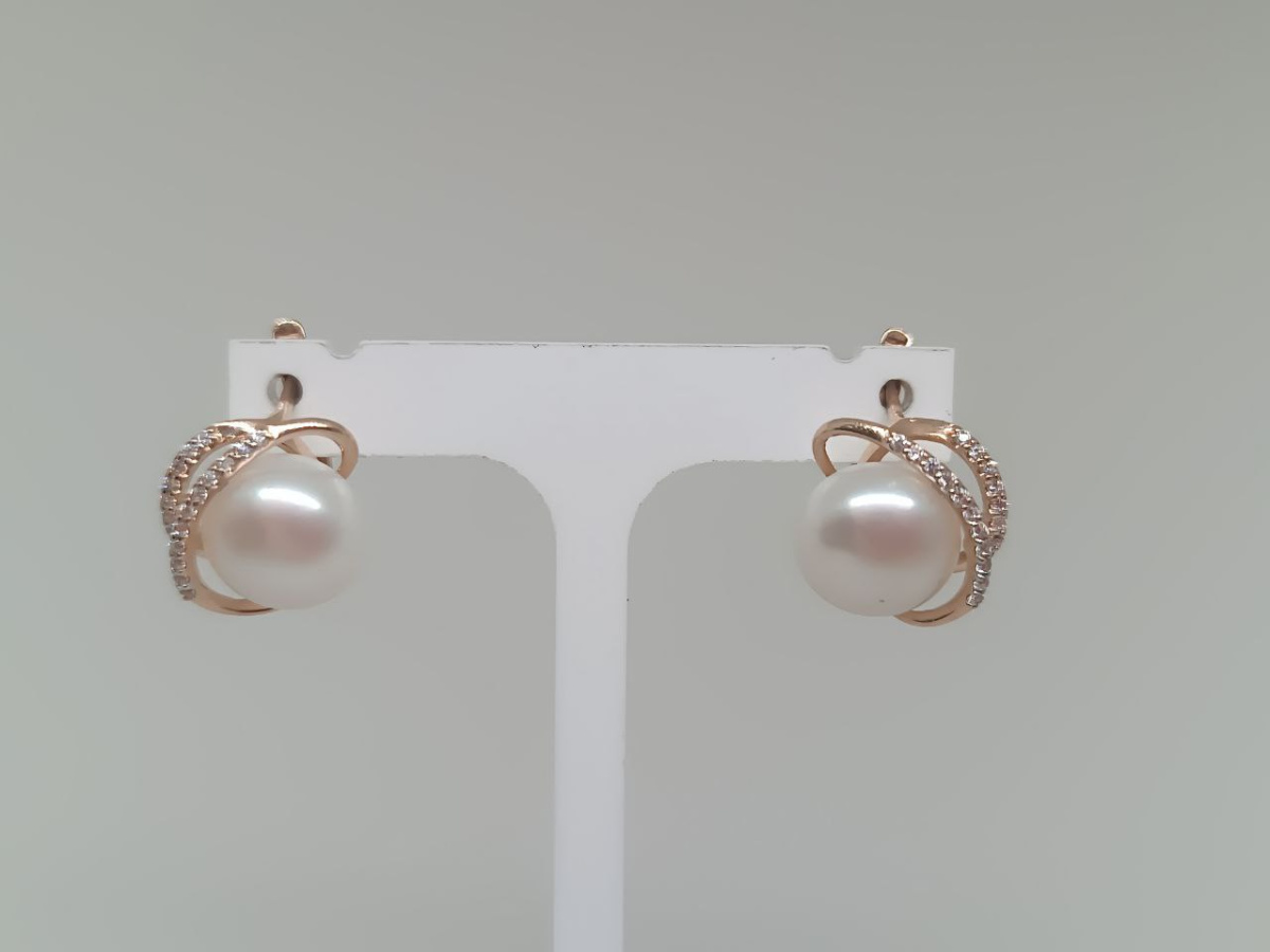 СЕРЬГИ С КАМНЯМИ (Au 585)