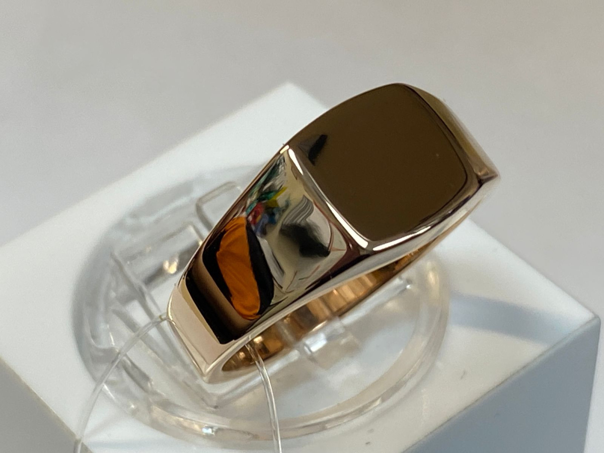 01-0062 КОЛЬЦО ПЕЧАТКА без камня (Au 585)