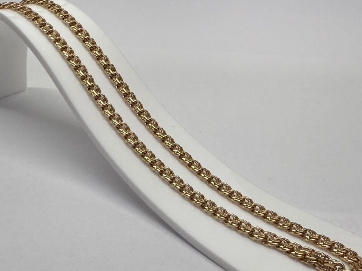 ЦЛБС585 ЦЕПЬ ПОЛНОВЕСНАЯ Бисмарк (Au 585)