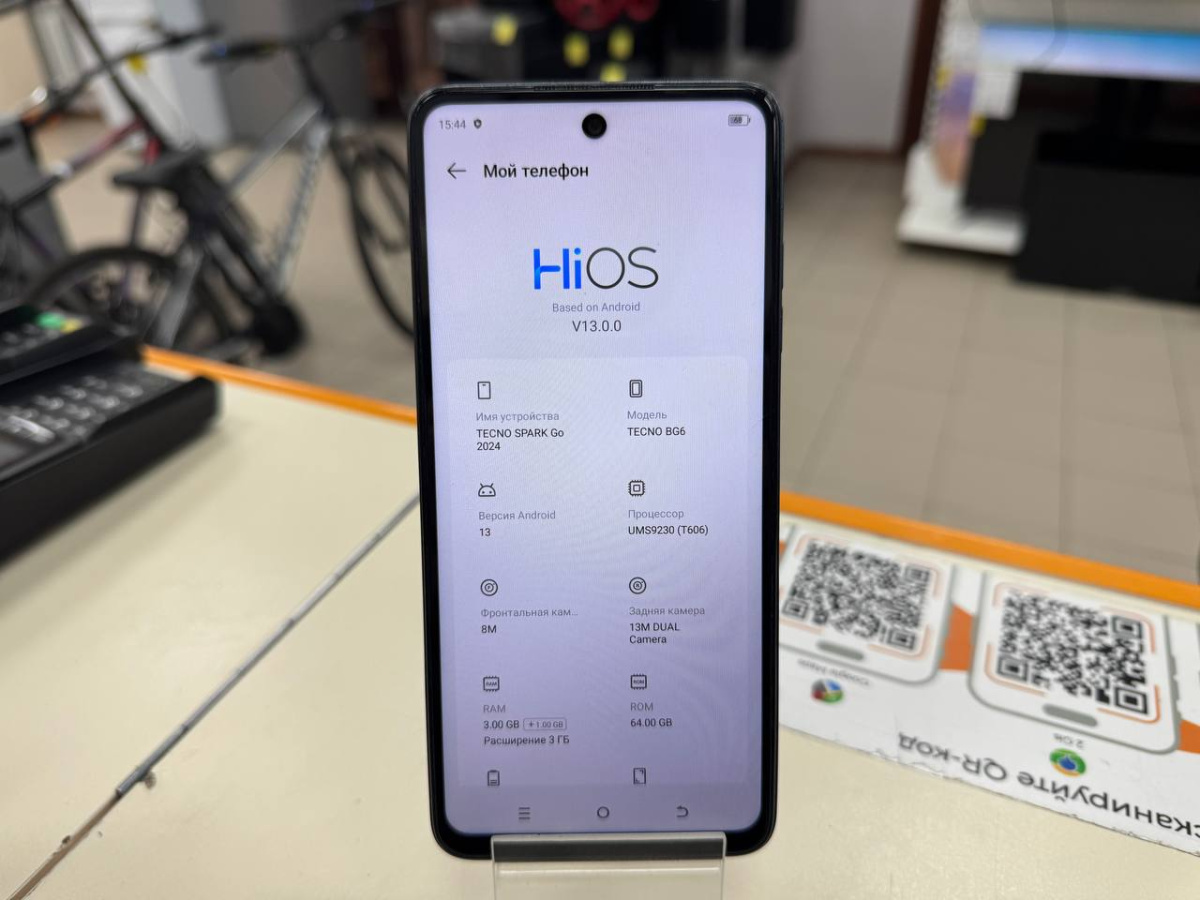 Смартфон Tecno Spark Go 2024 3/64