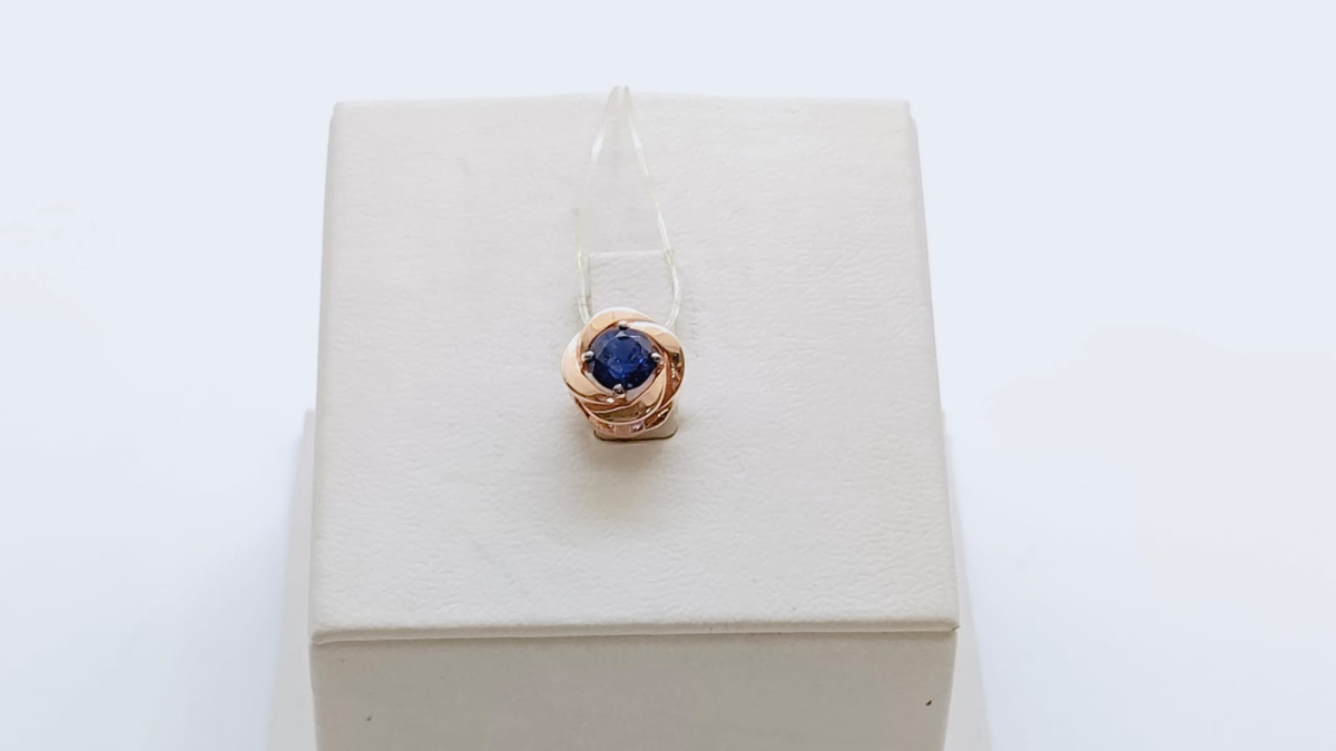 ПОДВЕСКА С КАМНЕМ (Au 585)