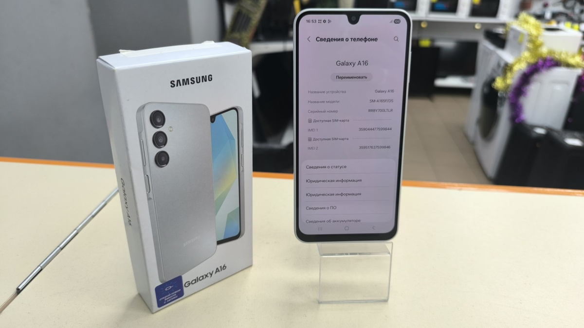 Смартфон Samsung Galaxy A16 8/256