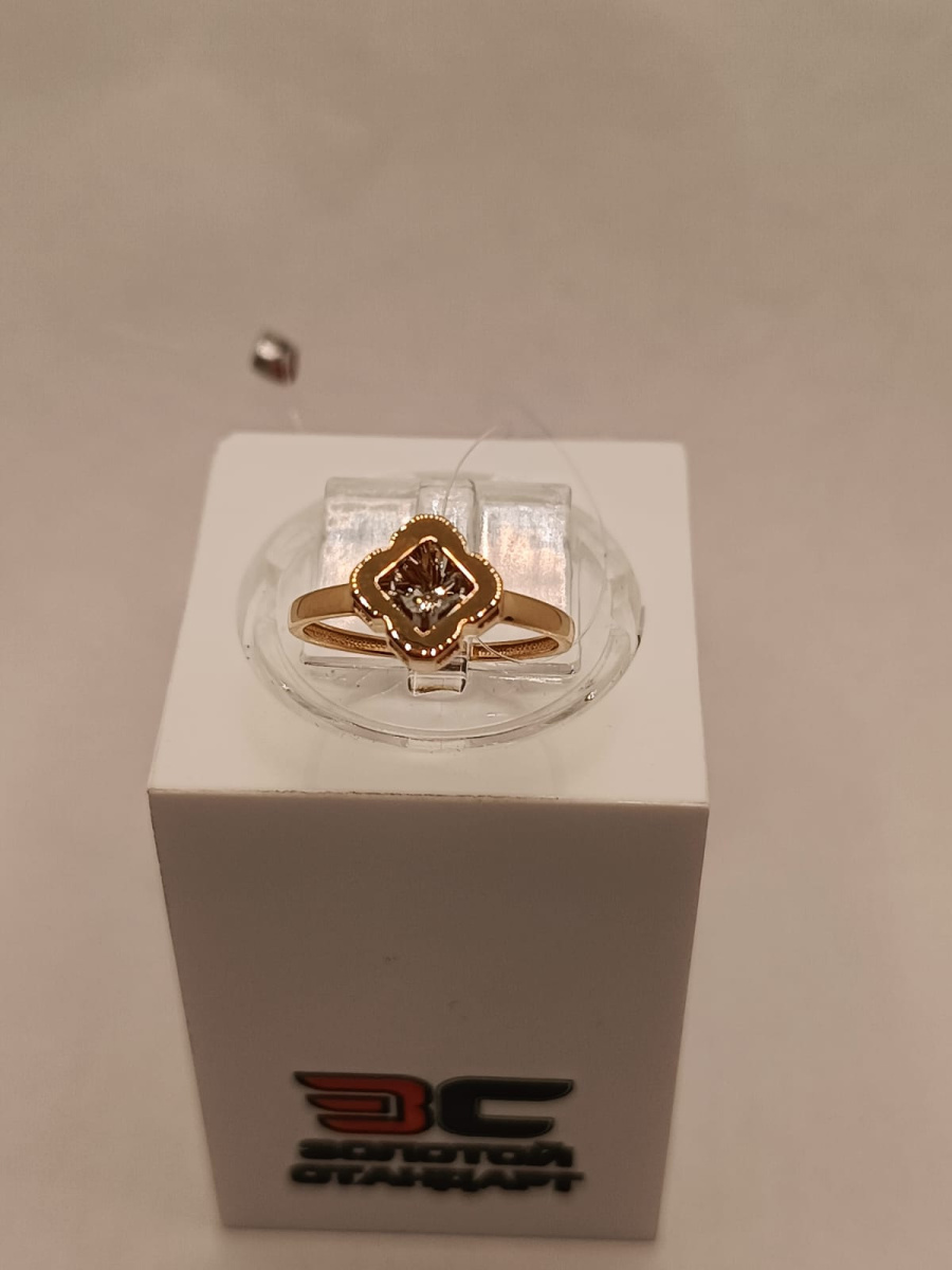 01-11-5915-11-00 КОЛЬЦО БРИЛЛИАНТ (Au 585)