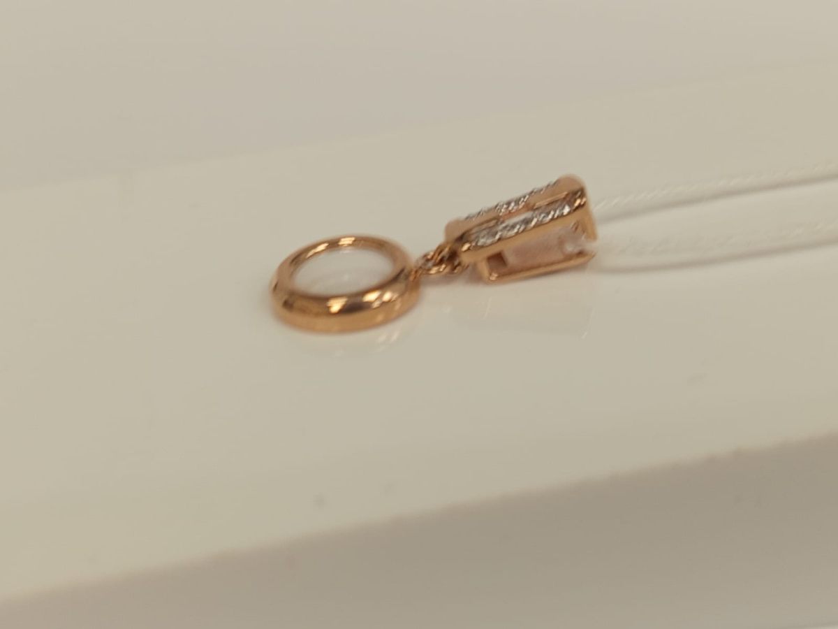 ПОДКМИ585 ПОДВЕСКА С КАМНЯМИ (Au 585)