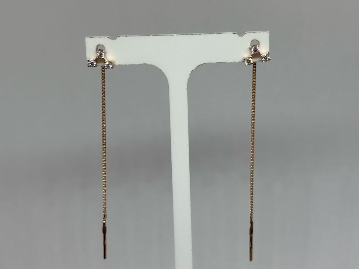 СПРО585 СЕРЬГИ ПРОДЕВКИ (Au 585)