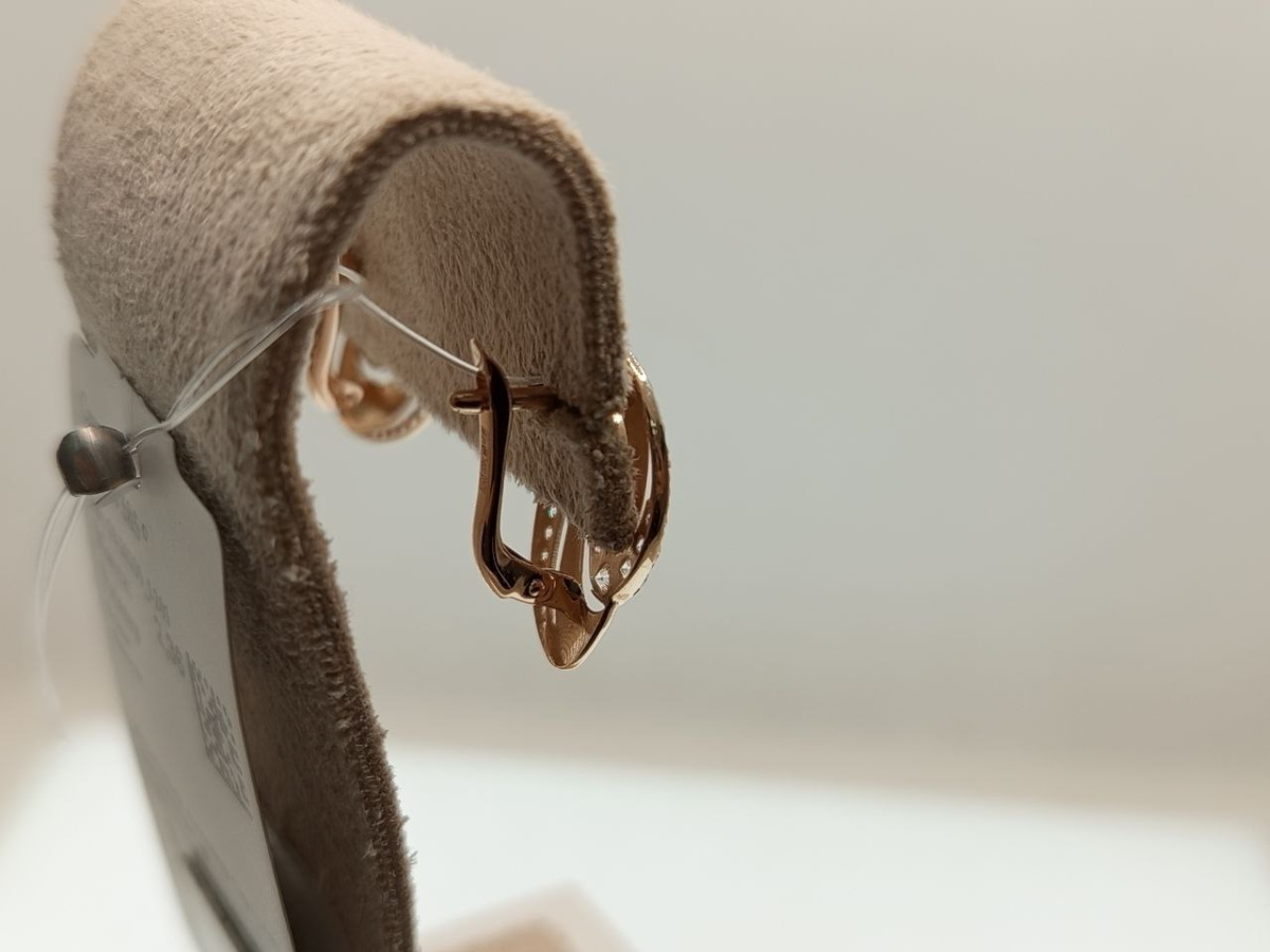 СЕРЬГИ С КАМНЯМИ (Au 585)