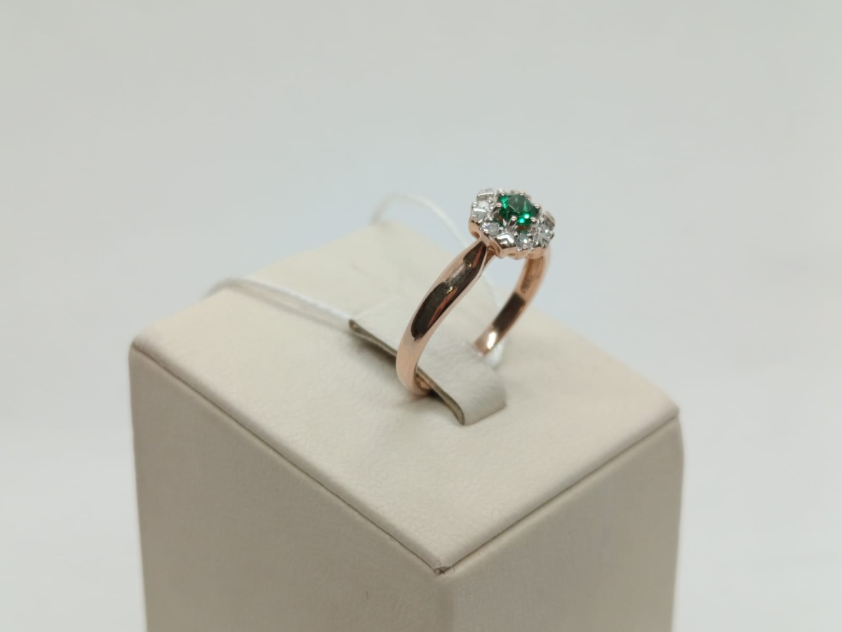 КОЛЬЦО БРИЛЛИАНТ Au 585