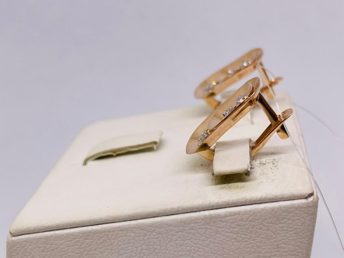 СЕРЬГИ С КАМНЯМИ (Au 585)