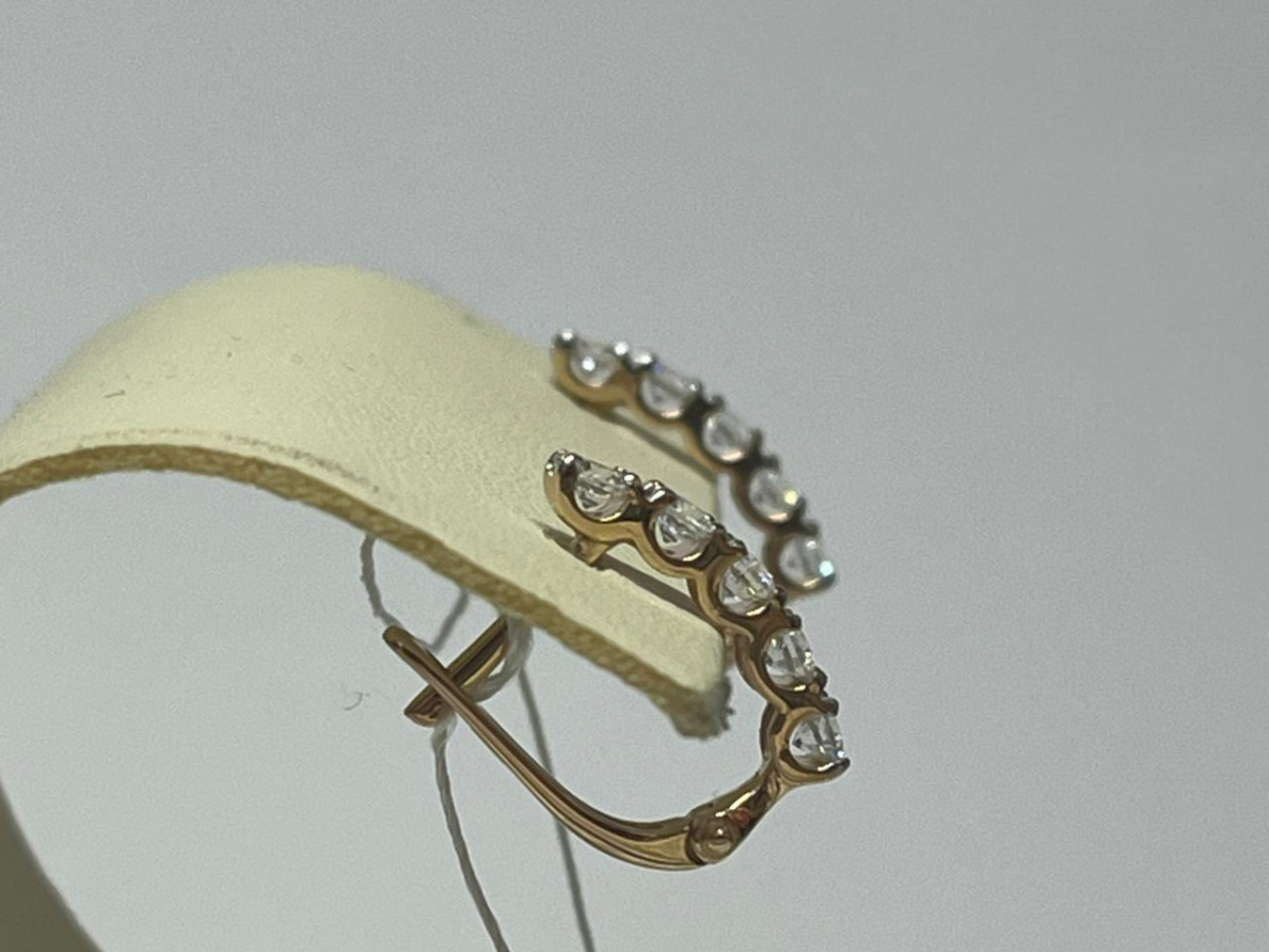 СЕРЬГИ С КАМНЯМИ (Au 585)