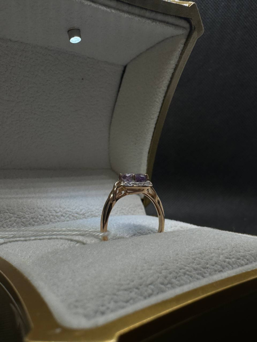 КОЛКМИ585 КОЛЬЦО С КАМНЯМИ (Au 585) КОЛКМИ585 КОЛЬЦО С КАМНЯМИ (Au 585)