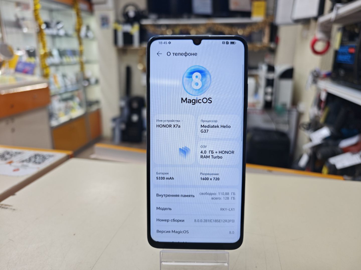 Смартфон Honor X7A  4/128