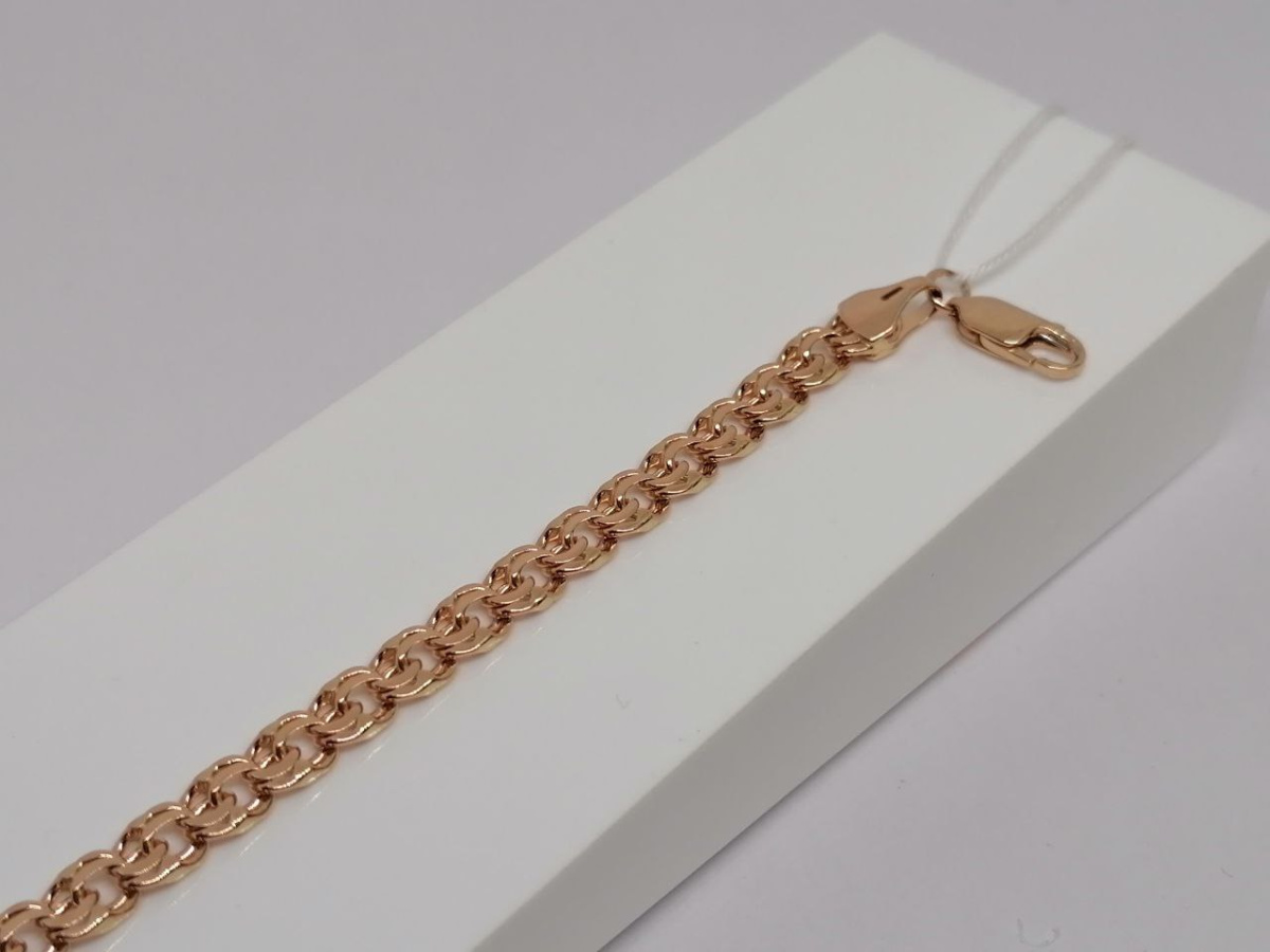 БРАСЛЕТ ПОЛНОВЕСНЫЙ Бисмарк (Au 585)