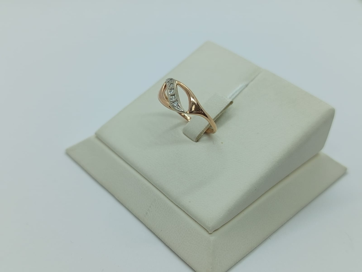 КОЛЬЦО БРИЛЛИАНТ Au 585