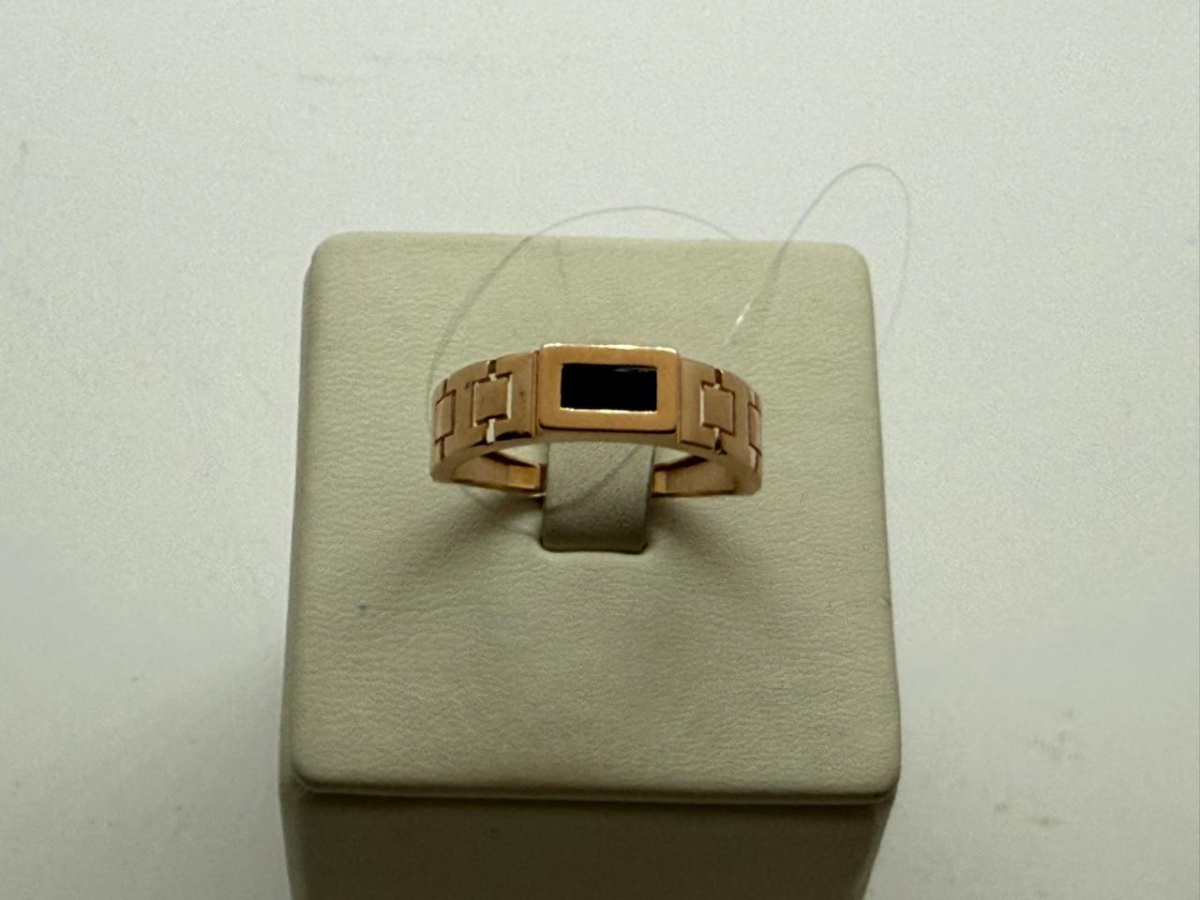 ПЕЧАТКА С КАМНЕМ (Au 585)