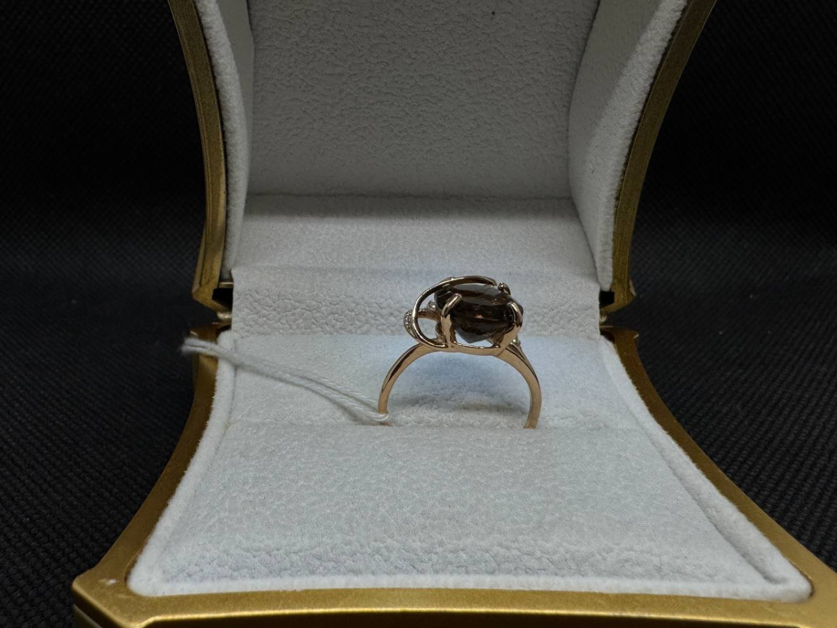 КОЛКМИ585 КОЛЬЦО С КАМНЯМИ (Au 585)