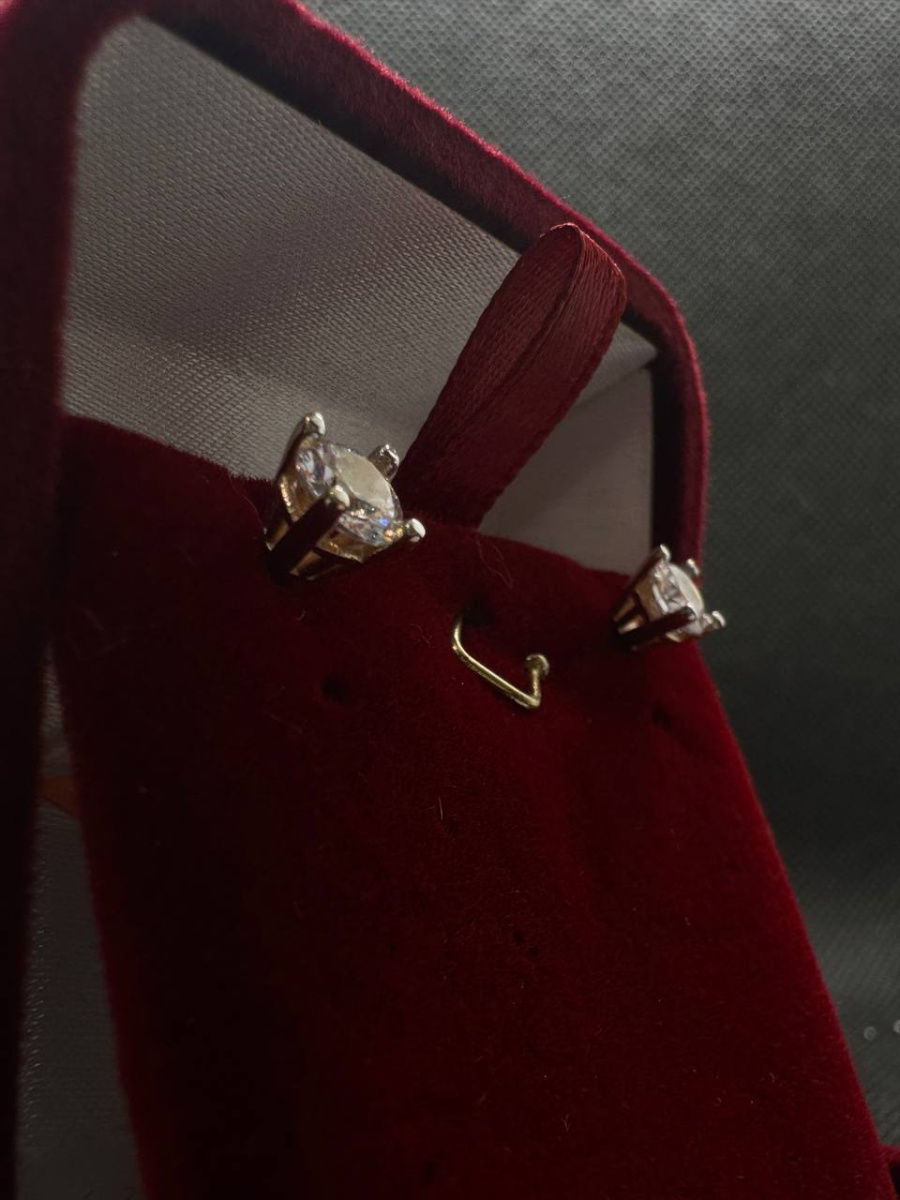 СЕРЬГИ ПУСЕТЫ (Au 585)