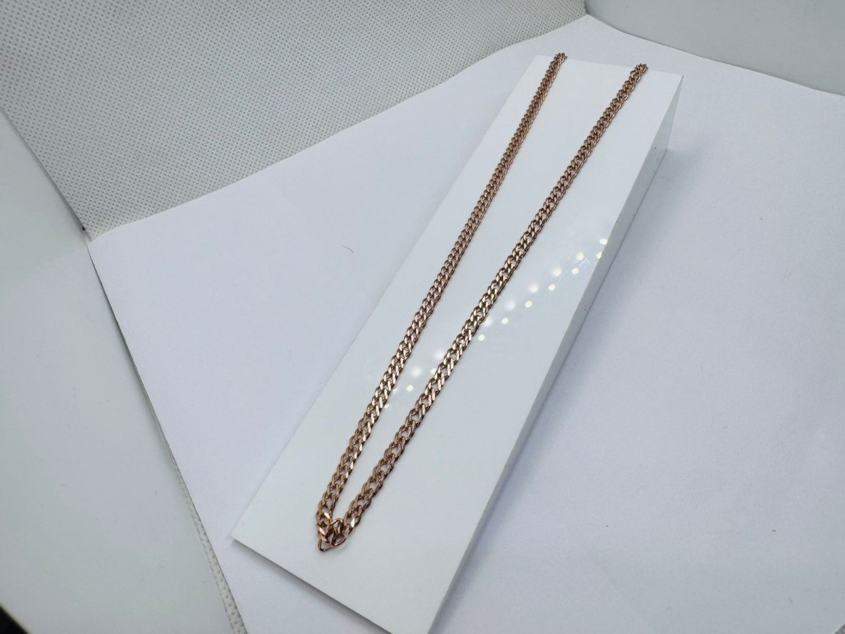 ЦЛР2585 ЦЕПЬ ПОЛНОВЕСНАЯ Ромб двойной (Au 585)