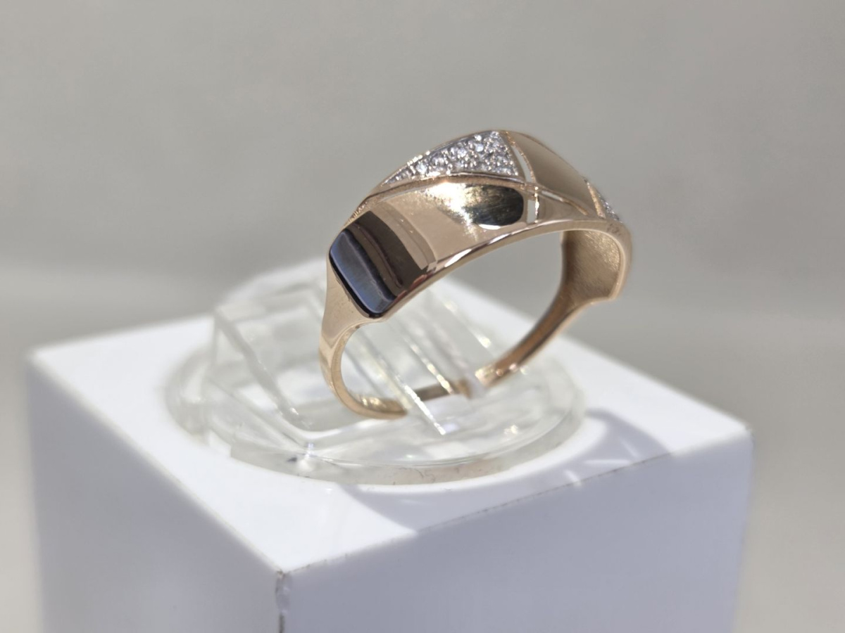 КОЛКМИ585 КОЛЬЦО С КАМНЯМИ (Au 585)