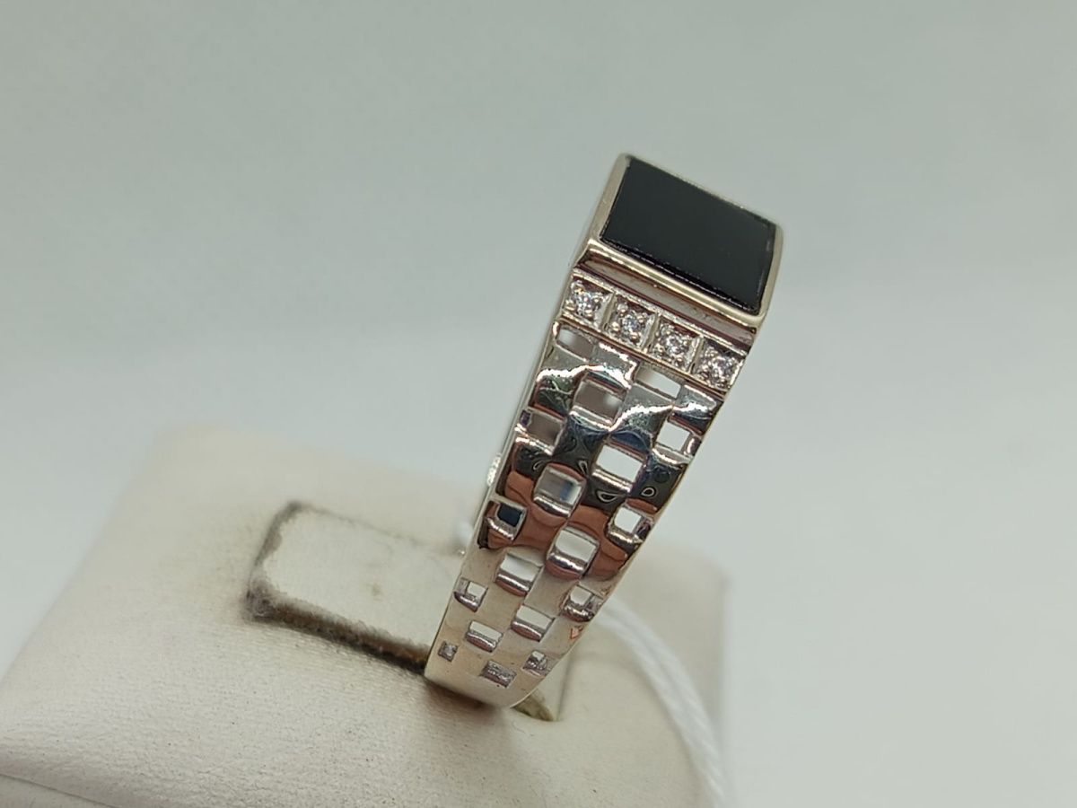 ПЕЧКМИ585 ПЕЧАТКА С КАМНЯМИ (Au 585)