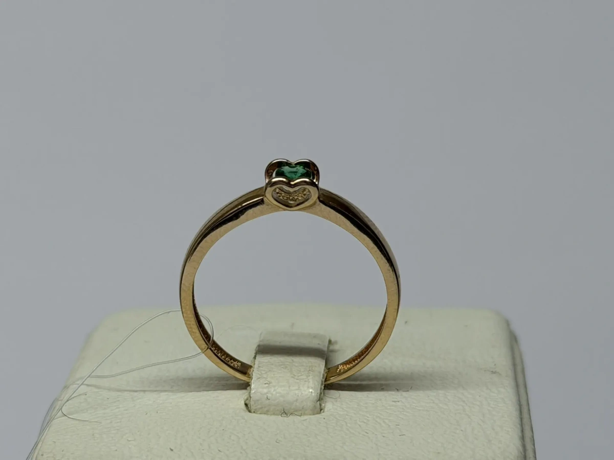 КОЛЬЦО ИЗУМРУД (Au 585)