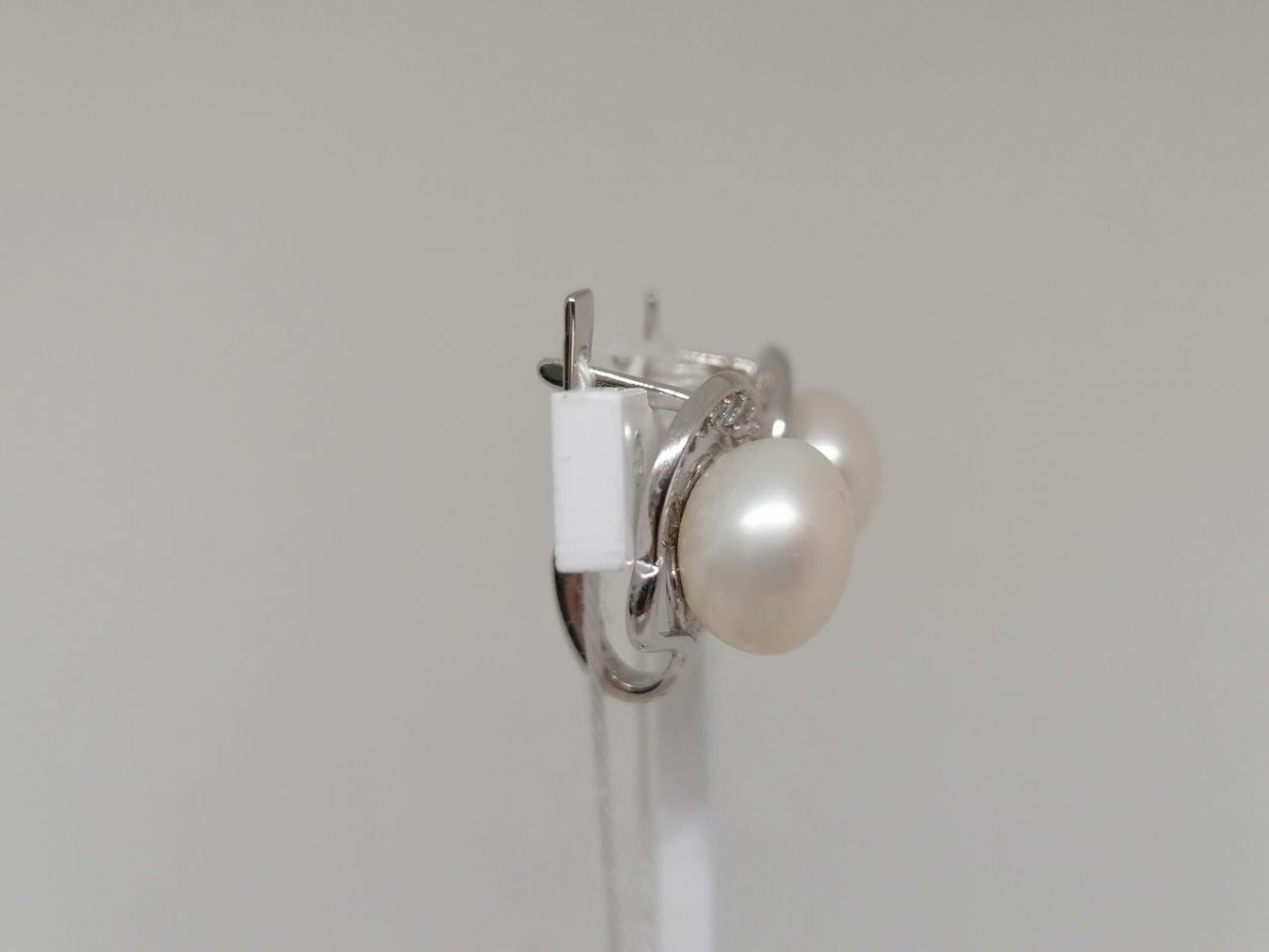 СКМИ585 СЕРЬГИ С КАМНЯМИ (Au 585)