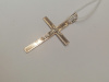 ПОДВЕСКА КРЕСТ БЕЗ КАМНЯ (Au 585)