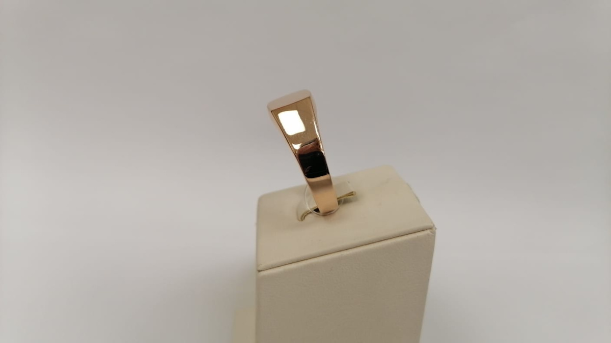 КОЛЬЦО ПЕЧАТКА без камня (Au 585)