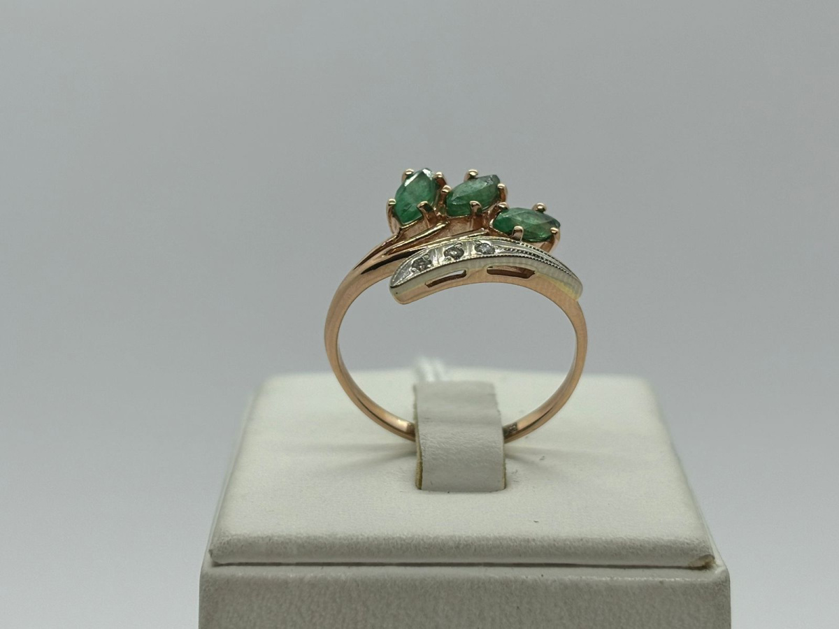 КОЛЬЦО БРИЛЛИАНТ Au 585