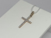 ПОДВЕСКА КРЕСТ С КАМНЯМИ (Au 585)